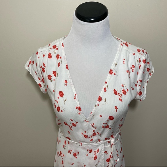 Reformation Ports Wrap Mini Dress - Picture 5 of 12